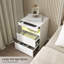 45cm W Manufactured Wood Bedside Table