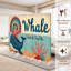 Cloison pliante 6 panneaux paravent Royal Water Whale Underwater-1675324171-1675324173