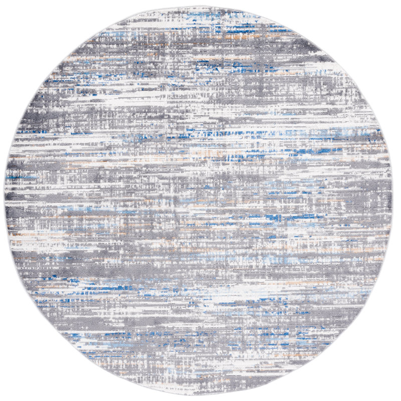 Shivan 100 Performance Rug, Round 6'7"