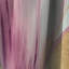 Rideau occultant abstrait en marbre rose et vert Abstract Geode III - 1 panneaux-107537270