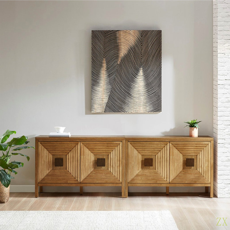 Armoire d'appoint 2 portes avec tablettes réglables