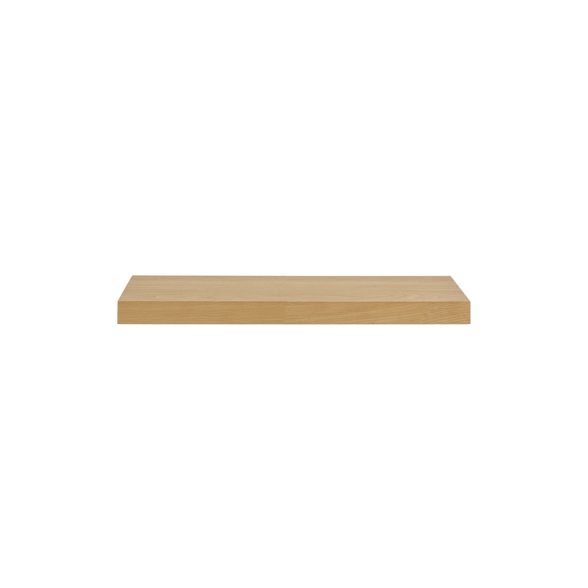 Sherice Floating Shelf, 1.97" H x 23.63" W x 10.24" D, Oak