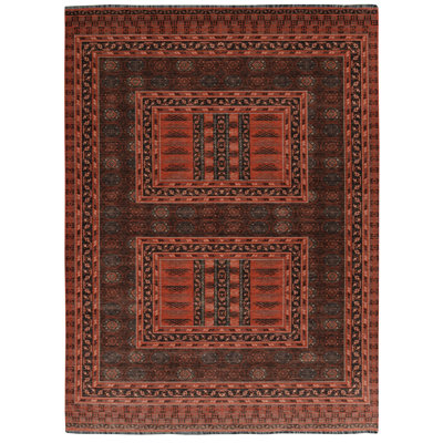 Tapis rouge et noir Conor-John