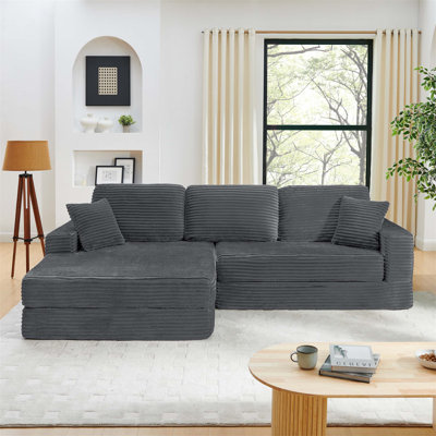 Canapé modulaire polyvalent avec un design transformable pour un confort inégalé, idéal pour divers espaces de vie et activités