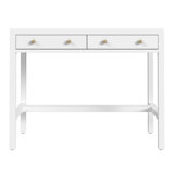 Nora 40 in. W Rectangular Wood 2 Drawer Writing Desk