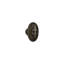 Fleur De Lis Bronze Oval Knob-56411727