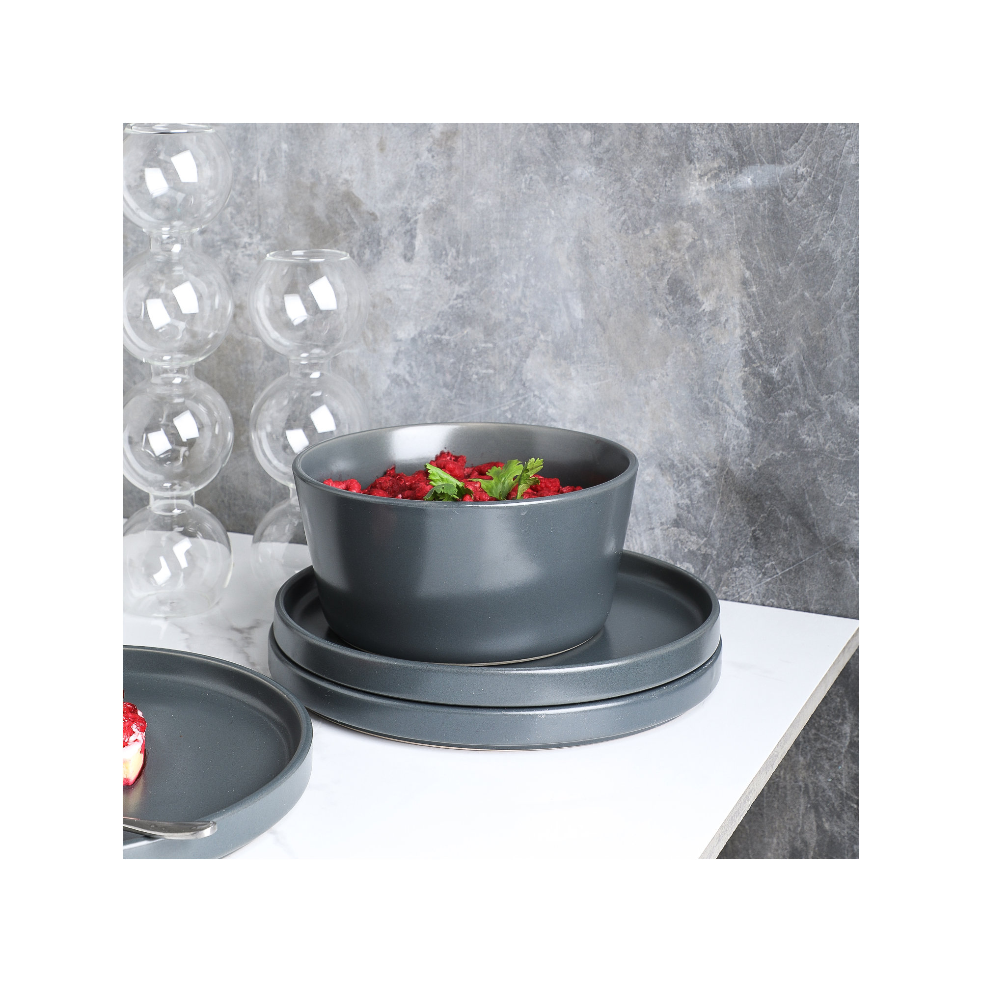 Celina Dinnerware Set, Matt Gray, 32