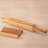Teak Wood Belan with Stand Set