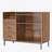 Record Player Stand With Storage For 500+ Albums, Mid-Century Modern Turntable Shelf & Drawers  Sturdy Wood & Metal Audio Console For Living Room