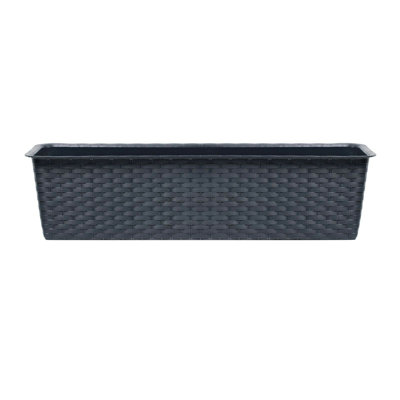 Erney Plastic Outdoor Planter Box