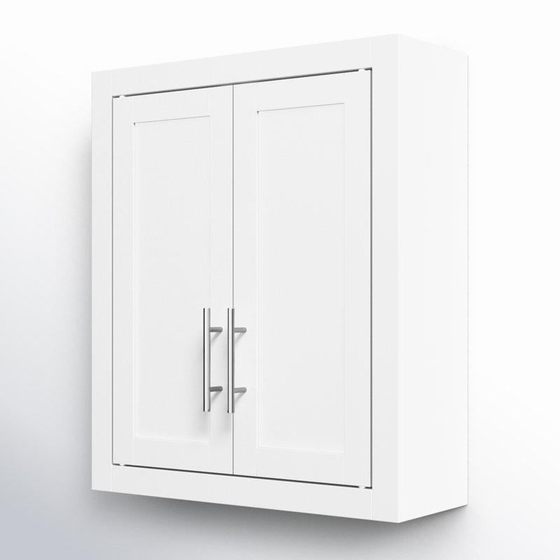 Allura Bathroom Cabinet, White
