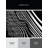 Machine Washable Peoro Sleek & Chic Modern Geometric Rug in Green – Black Binding-1439192255