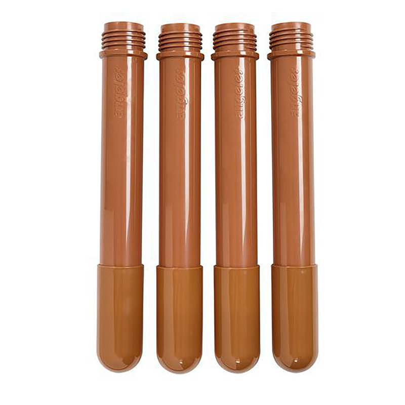BASELINE Extra Table Legs 4 Pack, 14", Natural Wood