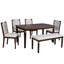 6 chaises de salle à manger 6