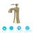 Yearby Single-Hole Single-handle Bathroom Faucet-55048339