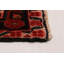 Tapis rouge unique fait à la main 3 pi 3 po x 15 pi 6 po Andelz