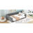 Full XL Size Upholstery Daybed And Side Storage Pocket-1814112264