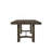Weathered Oak Finish Dining Table