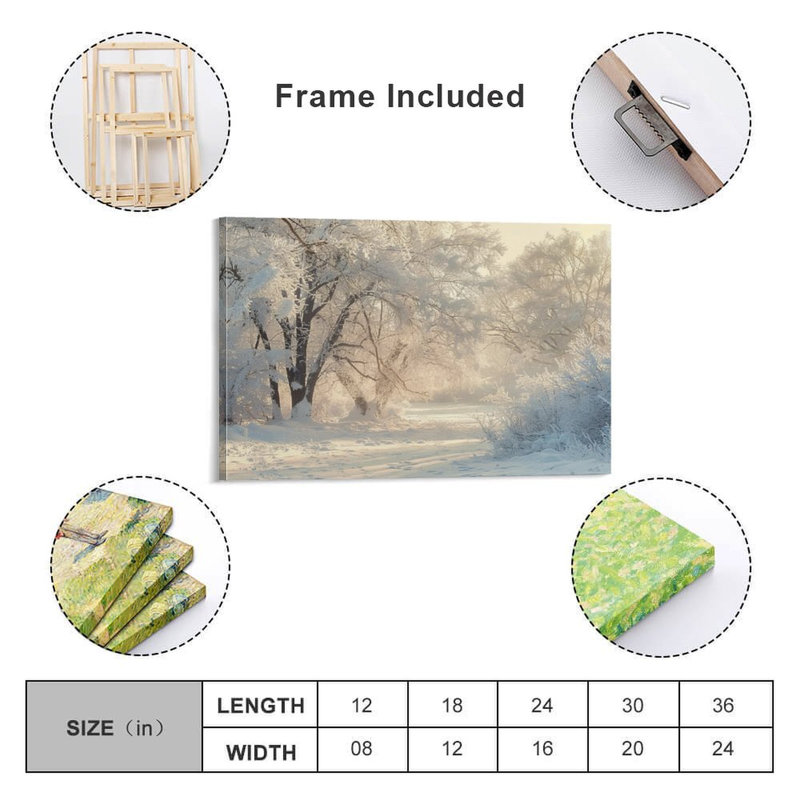 Art mural encadré 20 "x 30" avec cadre en bois, prêt à être accroché, 20 po x 30 po
