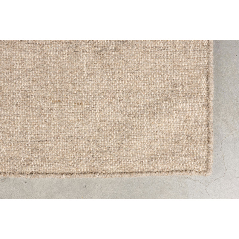 Briton Geometric Area Rug in Beige