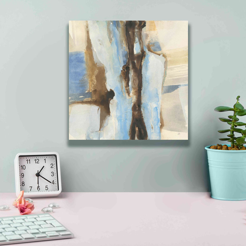«RIVer Run I» par Chris Paschke, estampe numérique sur toile, H 12 po x l 12 po x P 0,75 po