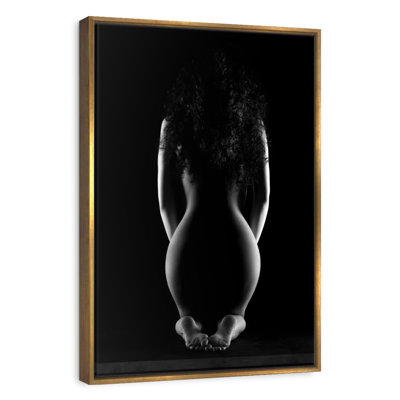 BW Nude Woman Silhouette III