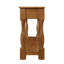 Longue console en bois avec tiroirs et tablette inférieure-129231133