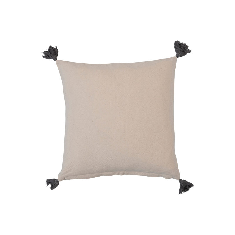  Cotton Throw Square Pillow Cover & Insert