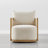 Boho Upholstered Swivel Armchair-120277495