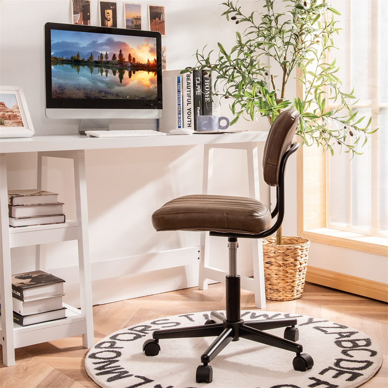 Abedallah Office Chair, Brown