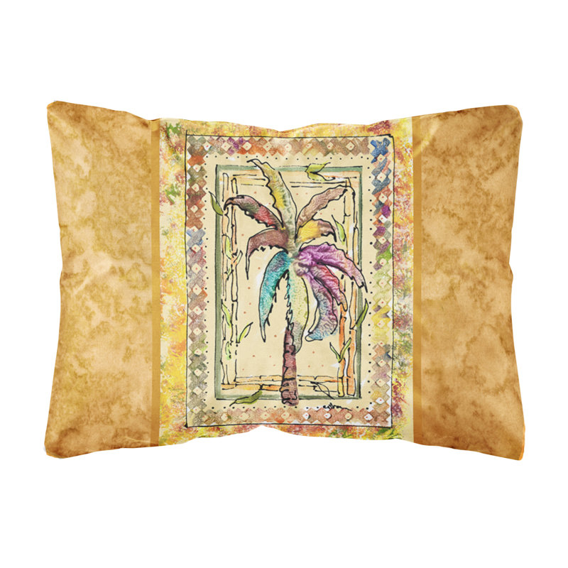Coussin décoratif intérieur/extérieur palm tree
