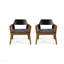 Fauteuil club Mp2 (ensemble de 2)