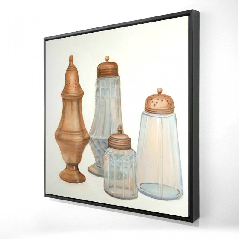 " Antique Salt And Pepper Shaker "