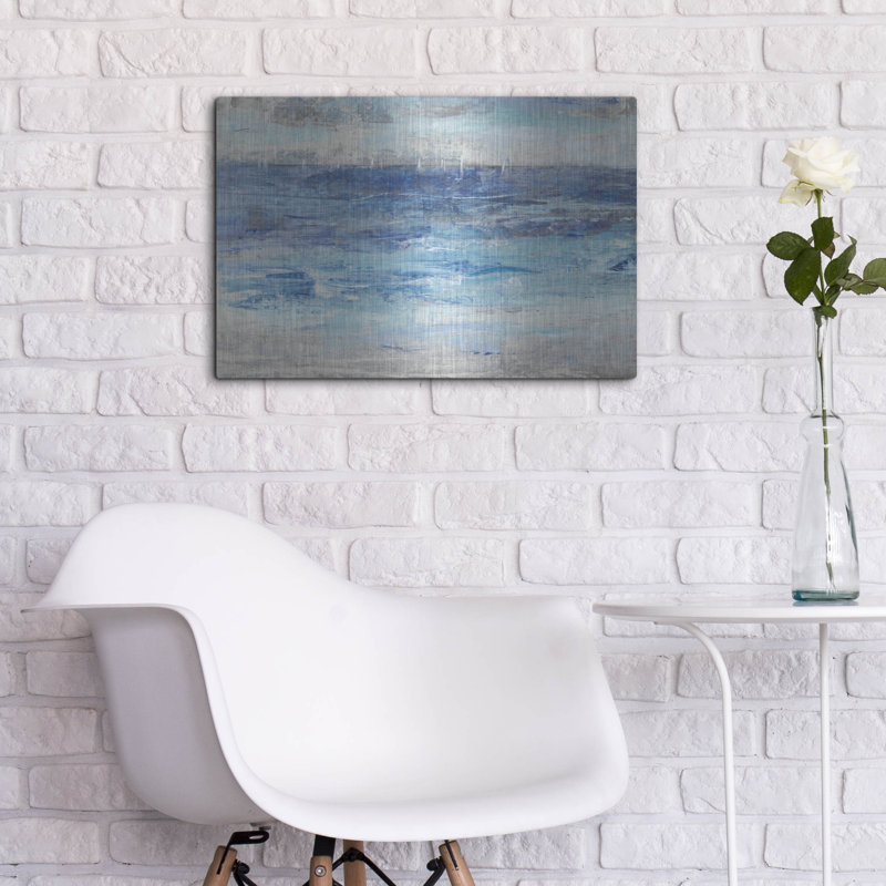 Beachcrest Home ™ «Sailing Afar II» par Tim O'Toole, art mural en métal, H 16 po x l 24 po