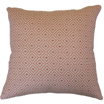 Beaulene Geometric Reversible Throw Pillow