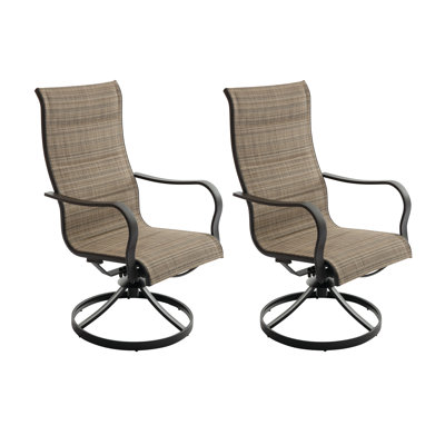 Fauteuil de patio pivotant Alisz