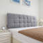 Bed Headboard Cushion with Removable Cover