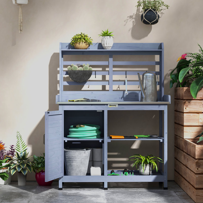 Almonte Potting Bench,wood