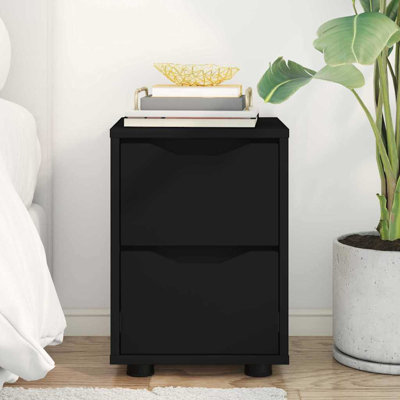 30.5cm W Manufactured Wood Bedside Table