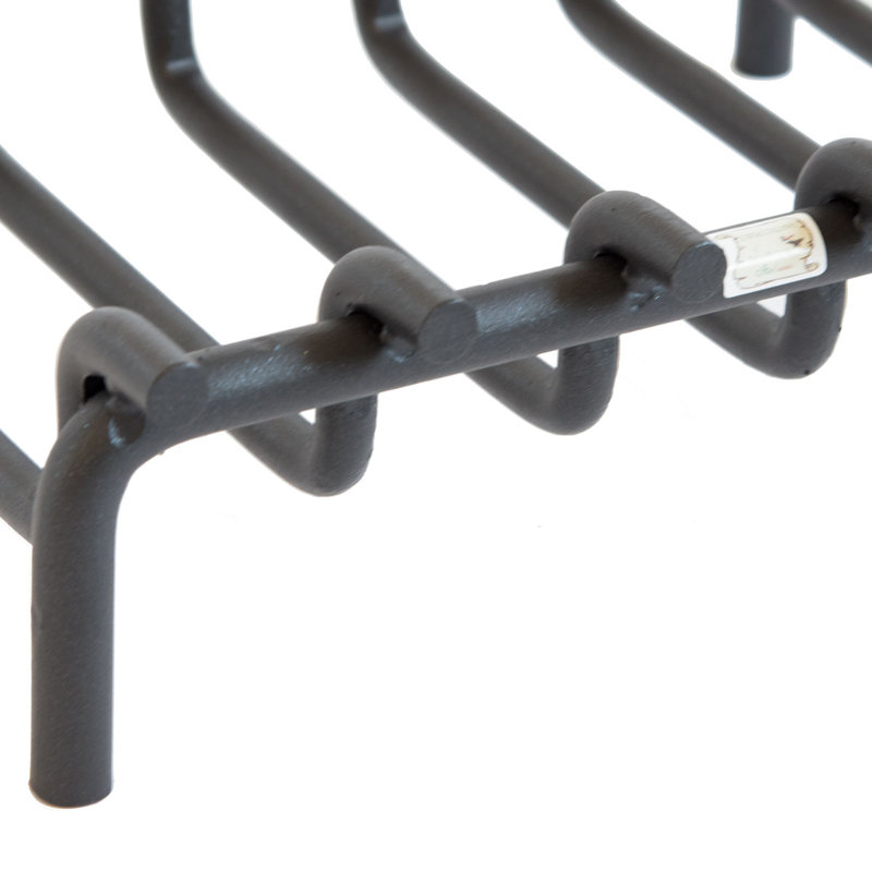 Dashiell Iron Fireplace Grate, 13cm H x 60.5cm W x 35cm D