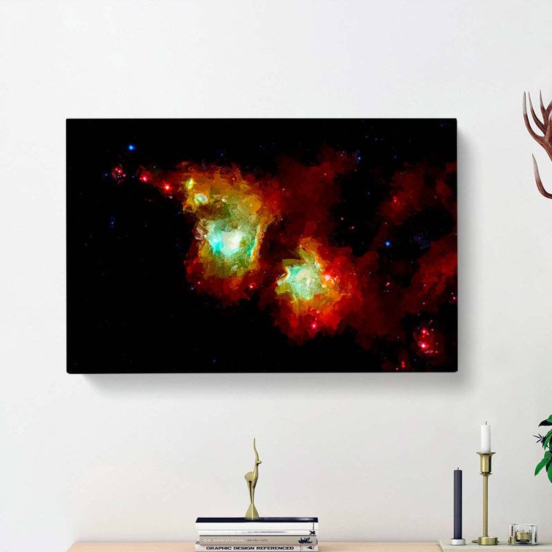 Out Of Space Vol.36 In Abstract - Wrapped Canvas, 35cm H x 50cm W x 3cm D