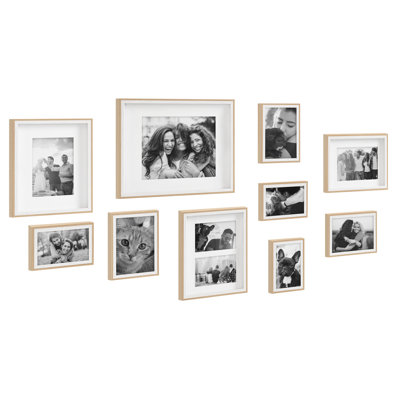 Emani Picture Frame - Set of 10 with Mat