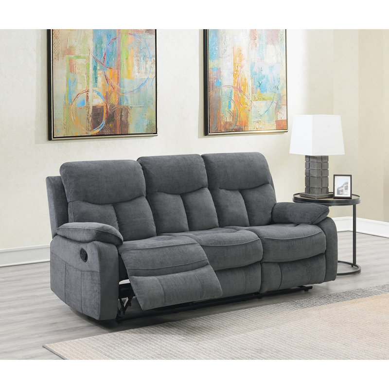 Casal 207cm Wide Chenille Glider Standard Recliner
