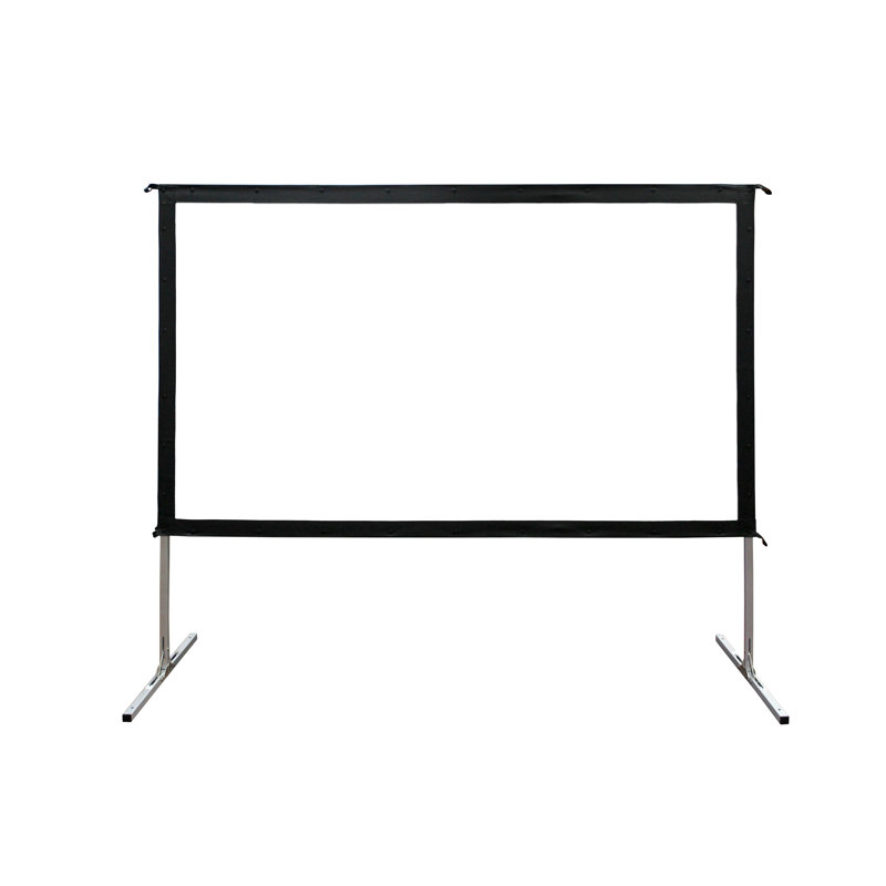 YardMaster 2 58" diag. 16:9 Portable Folding Frame Projector Screen