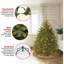 Mini sapin de Noël artificiel, vert, sapin Dunhill, avec support, 4,5 pieds