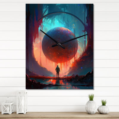 Jaleesa - City Futuristis Modern Wall Clock