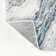 Olvin Contemporary Glam Abstract Marble Navy/Cream Rug