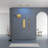  LED Bluetooth Music Thermostatic Rain Shower System with Dual Shower Heads and Handheld Sprayer-95462209
