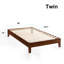 Lit plateforme espresso en bois massif avec lattes en bois sans sommier à ressorts facile à assembler 12 po-119733070-106402297