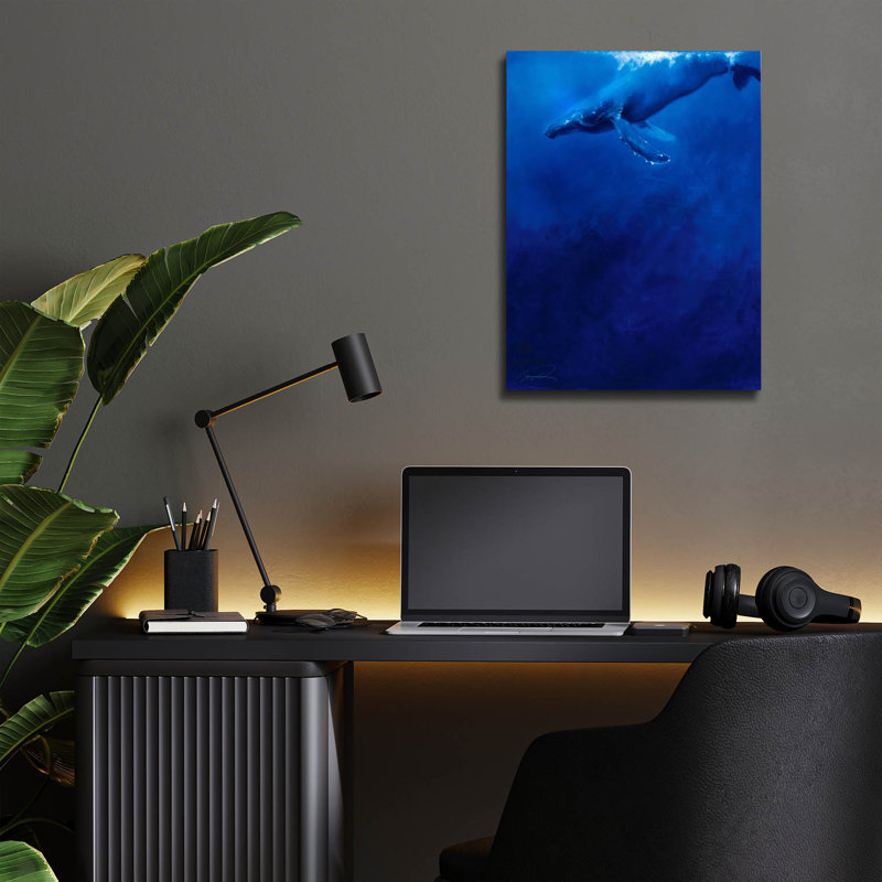 «Humpback Song» par Robert Campbell, H 16 po x l 12 po x P 0,13 po